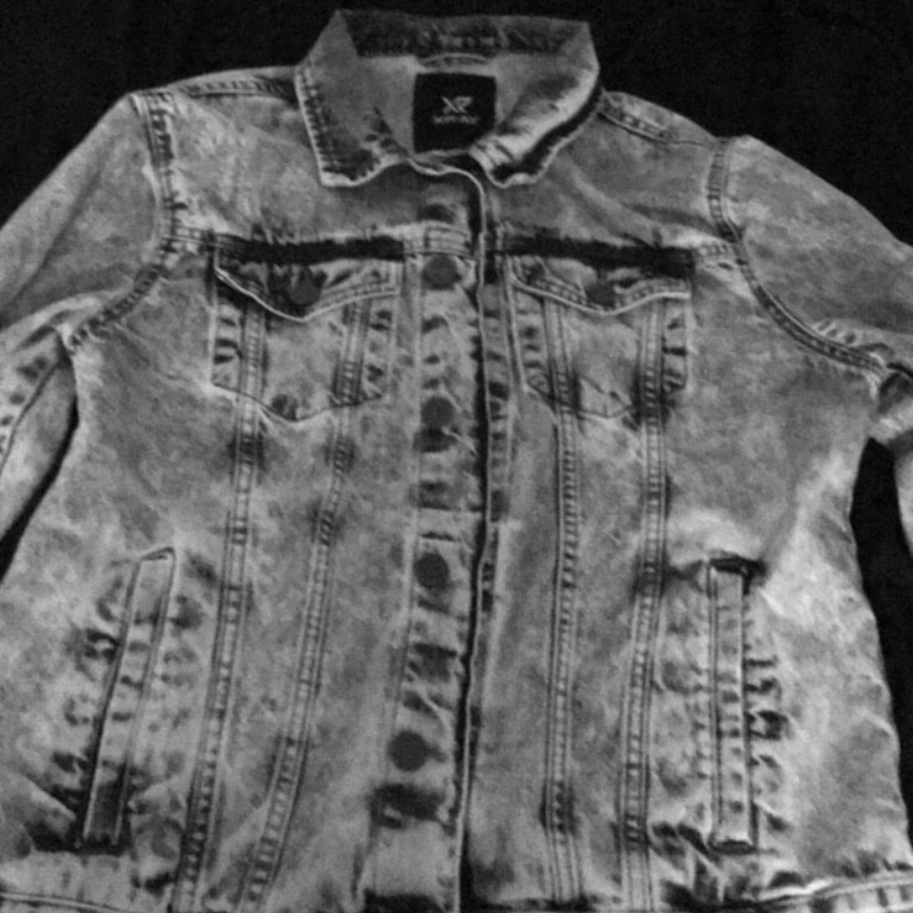 Unisex large jean jacket